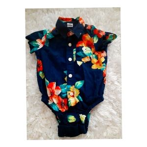 💙EUC BABY GAP ONESIE COLLARED SHIRT